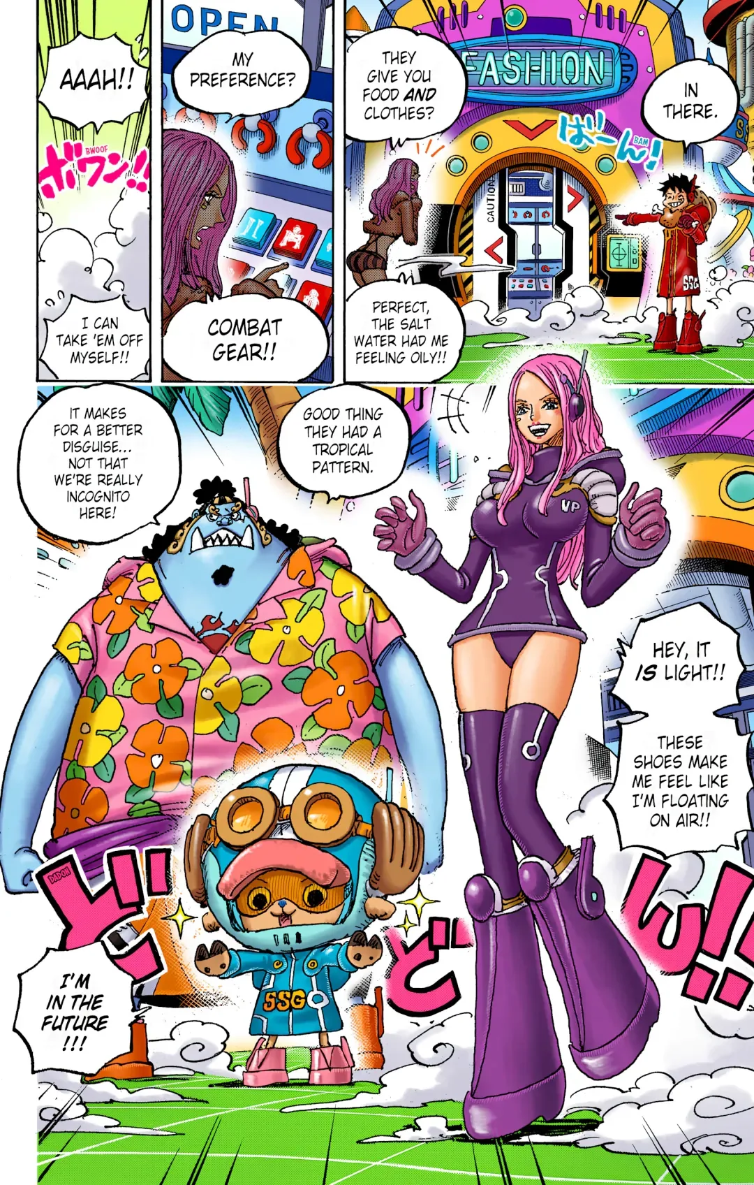 One Piece - Colored Chapter 1063 page 4