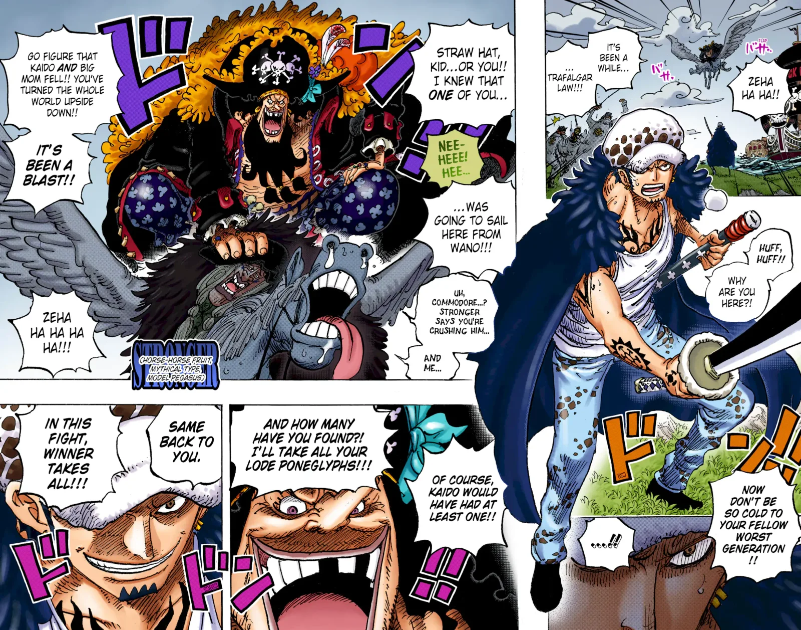 One Piece - Colored Chapter 1063 page 12