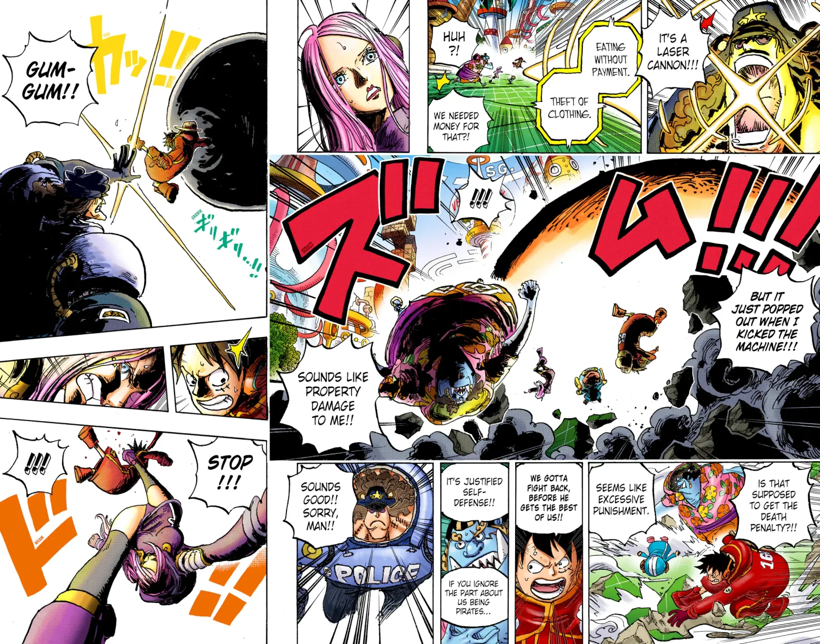 One Piece - Colored Chapter 1063 page 6