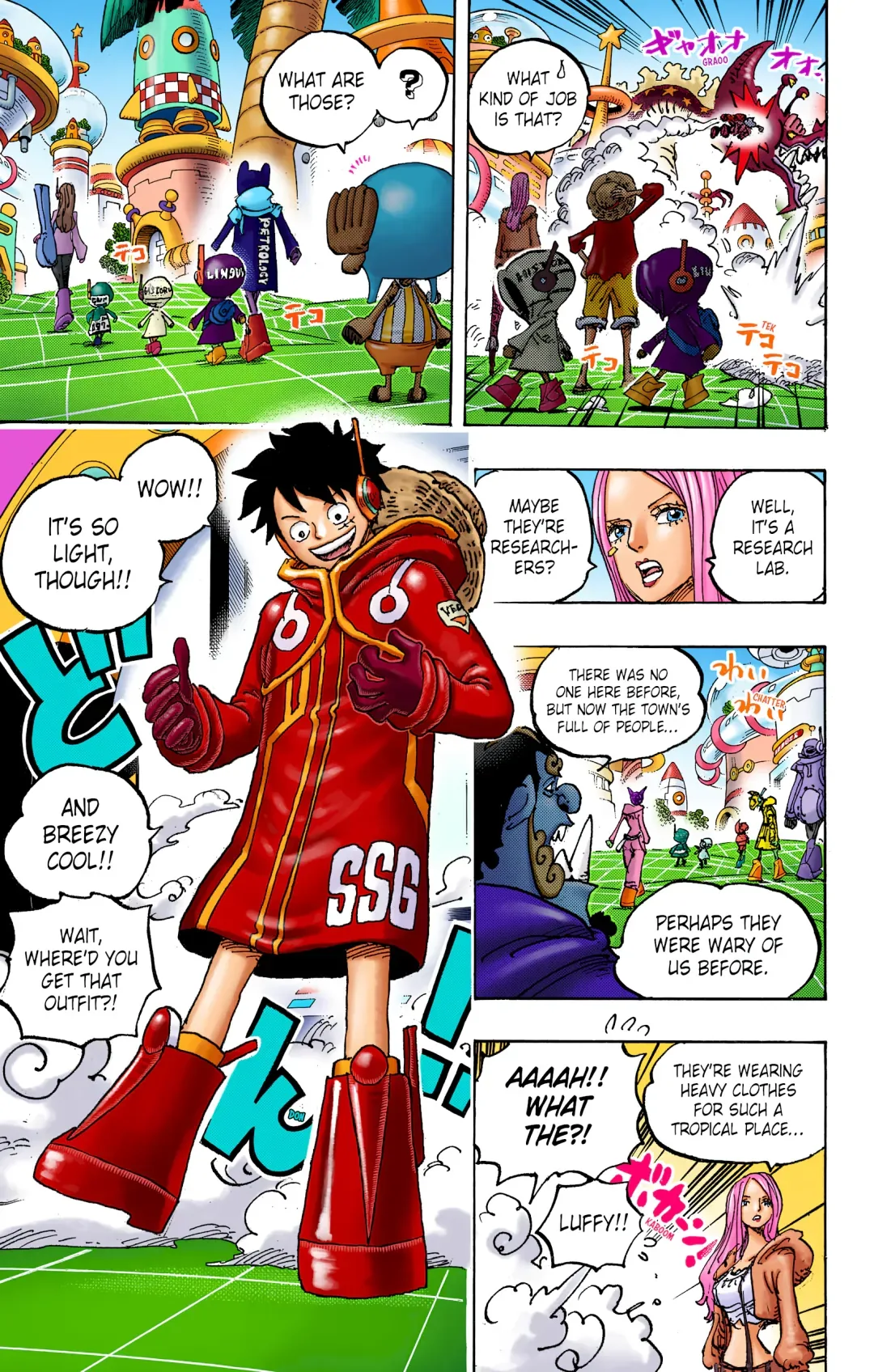 One Piece - Colored Chapter 1063 page 3