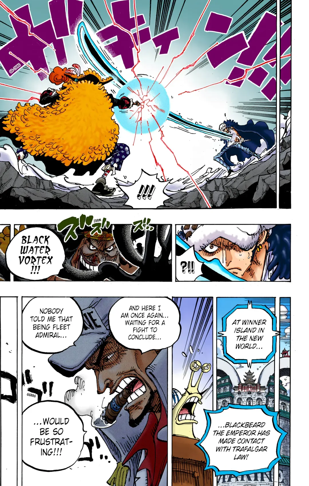 One Piece - Colored Chapter 1064 page 8