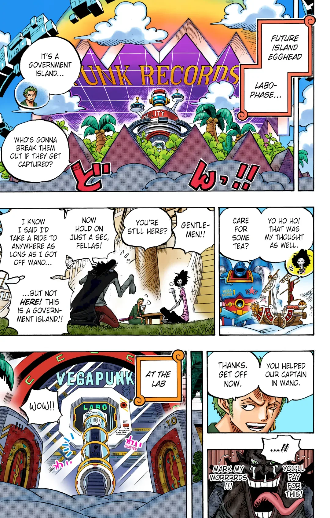 One Piece - Colored Chapter 1065 page 2