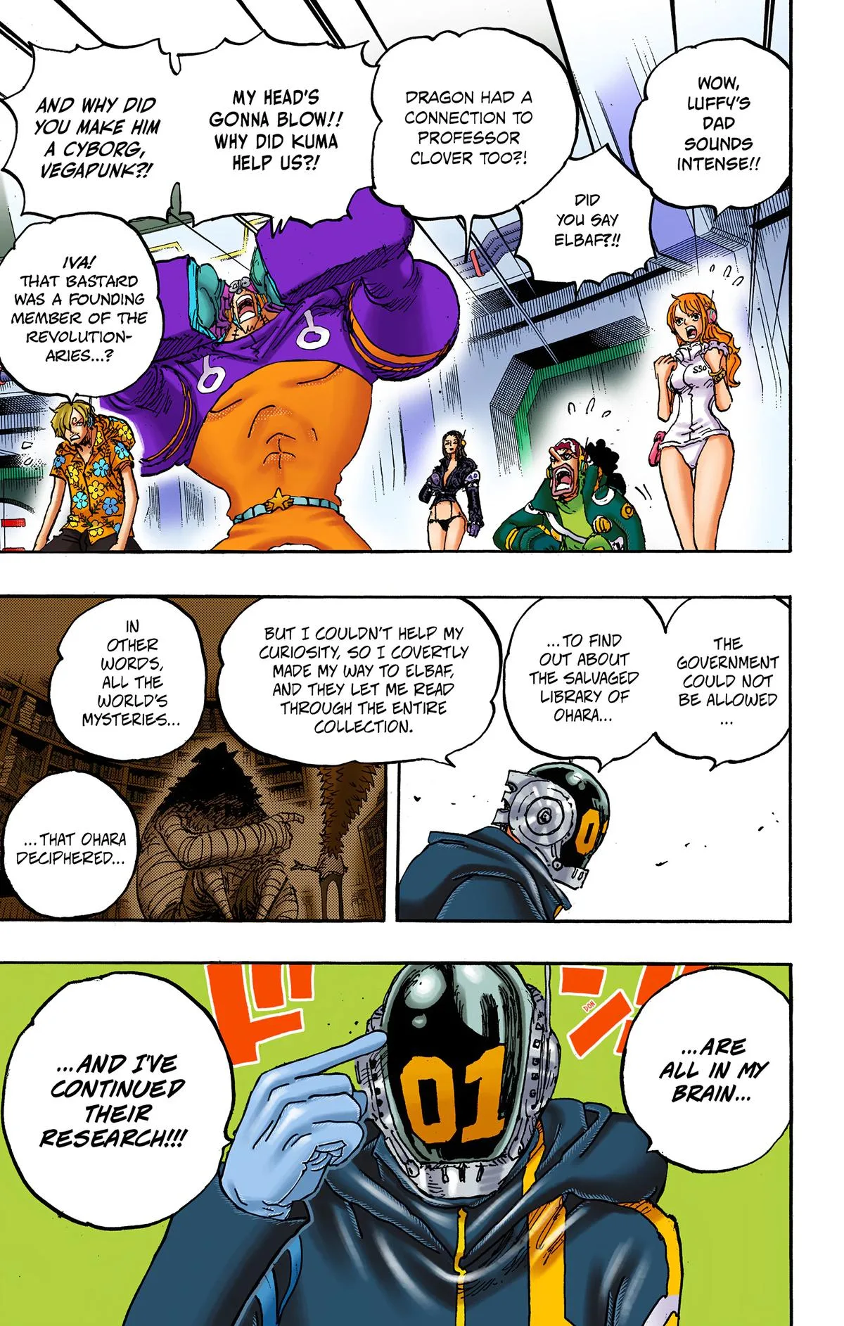 One Piece - Colored Chapter 1066 page 18