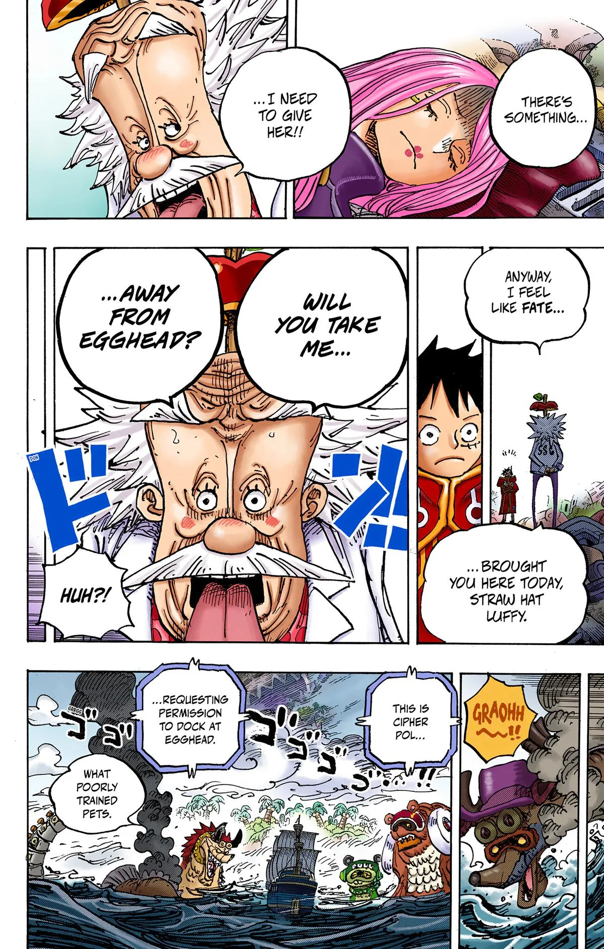 One Piece - Colored Chapter 1067 page 12