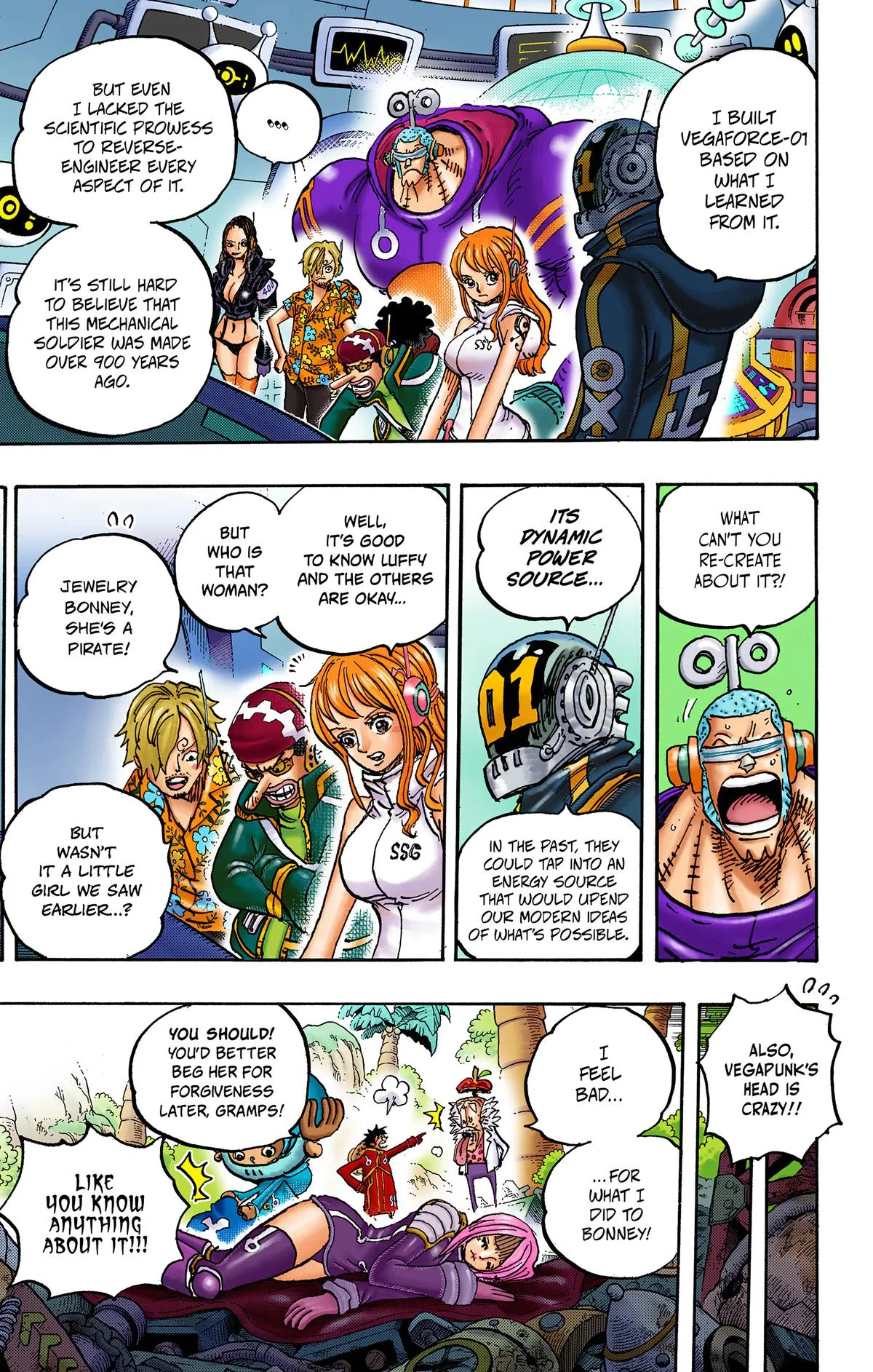 One Piece - Colored Chapter 1067 page 11