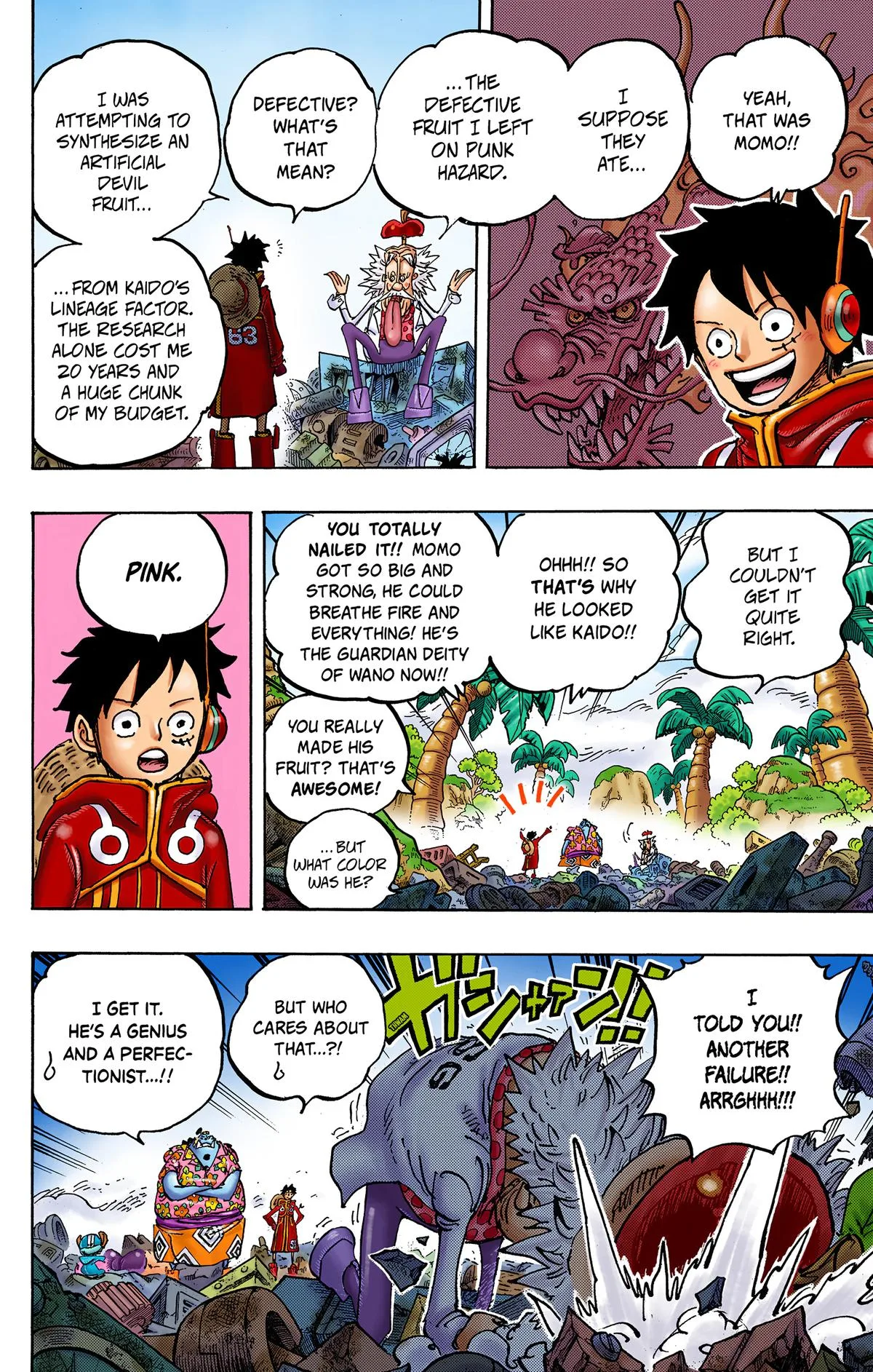 One Piece - Colored Chapter 1067 page 8