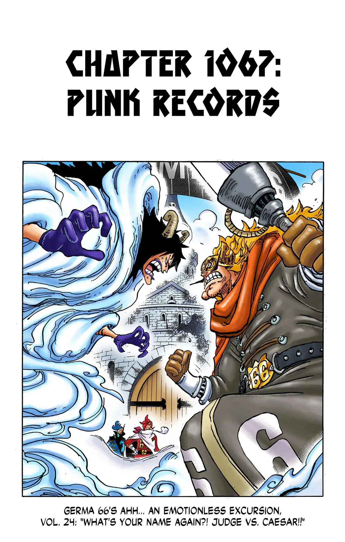 One Piece - Colored Chapter 1067 page 1