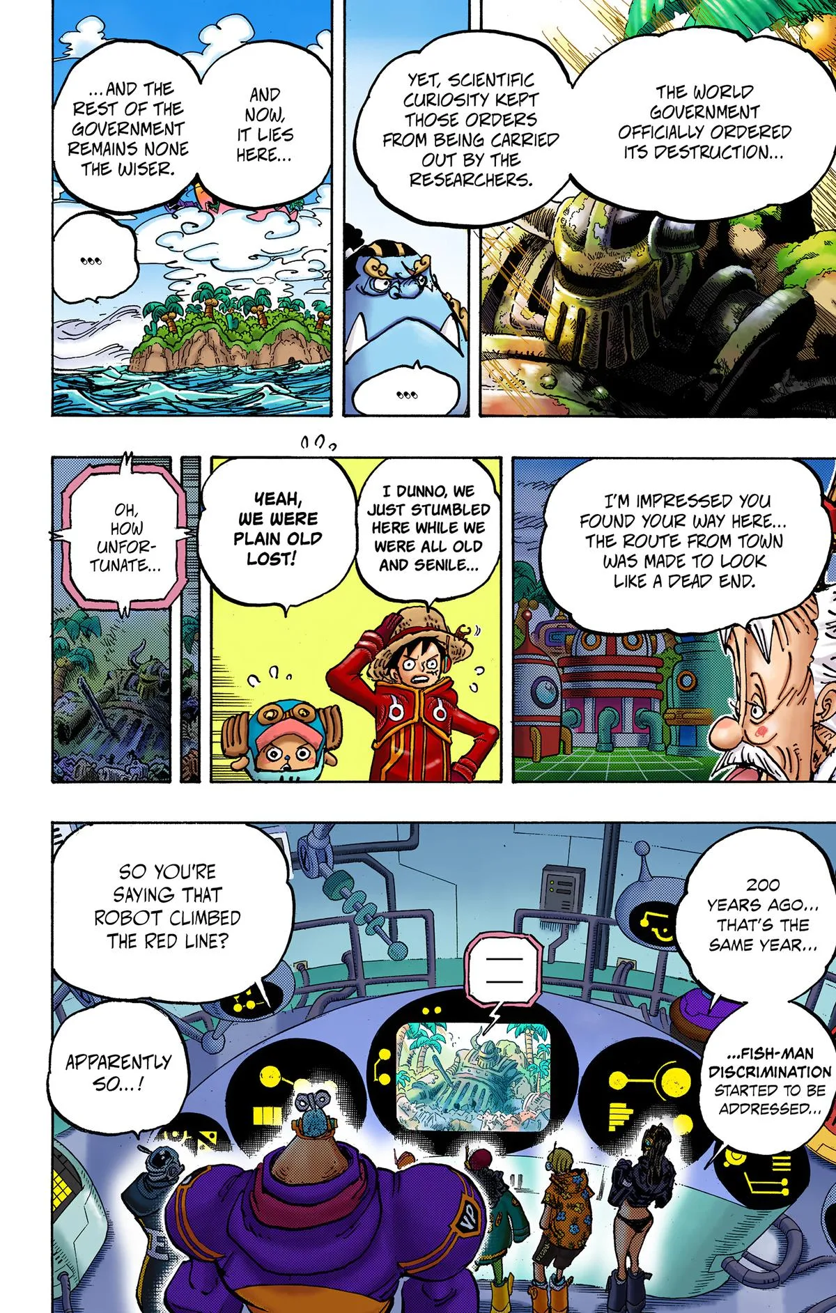 One Piece - Colored Chapter 1067 page 10