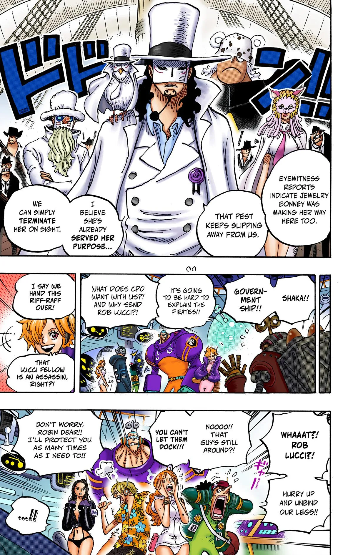One Piece - Colored Chapter 1067 page 13