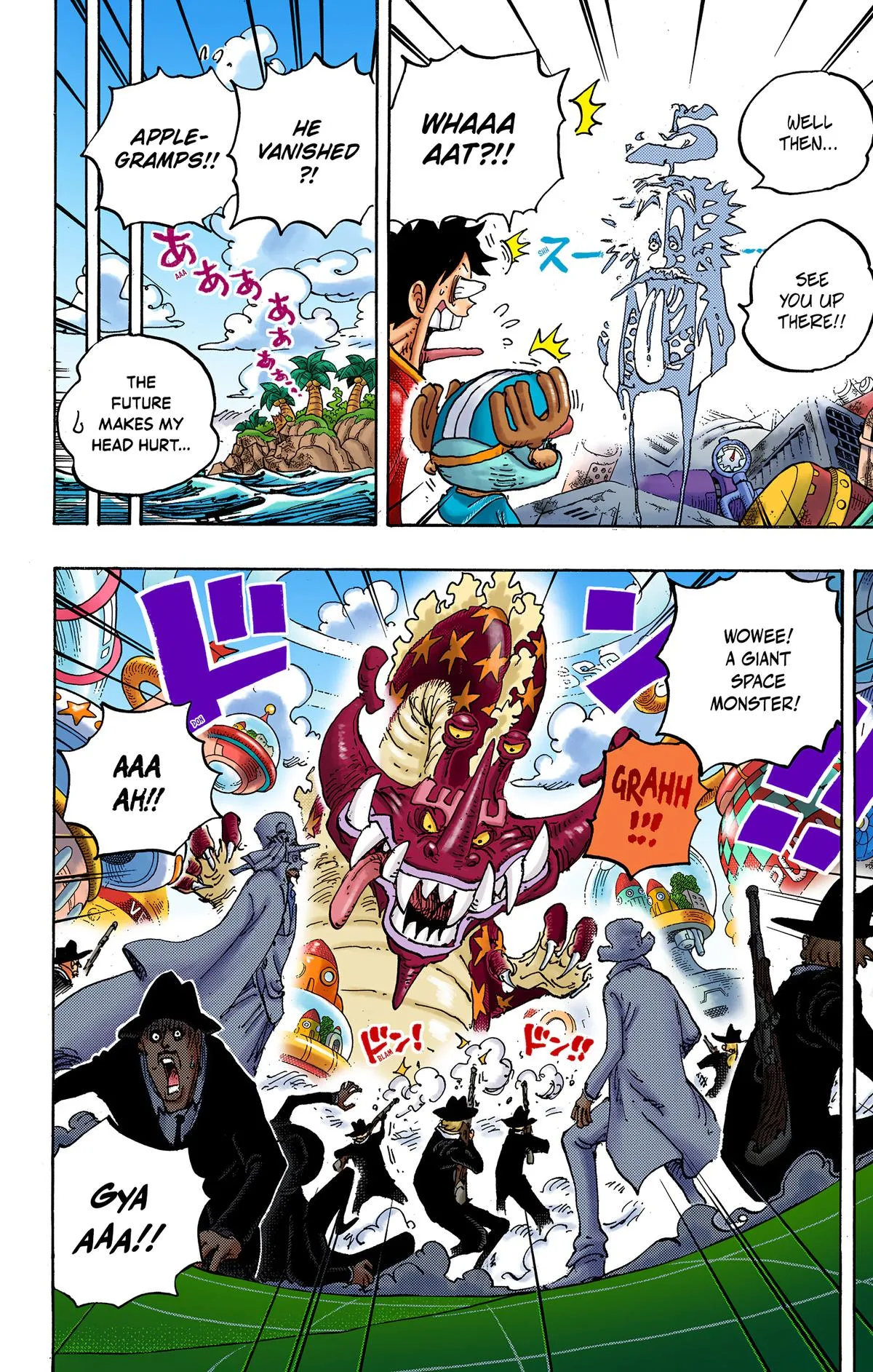 One Piece - Colored Chapter 1068 page 12