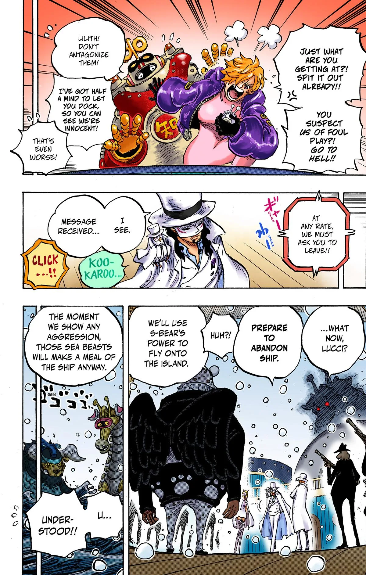 One Piece - Colored Chapter 1068 page 4