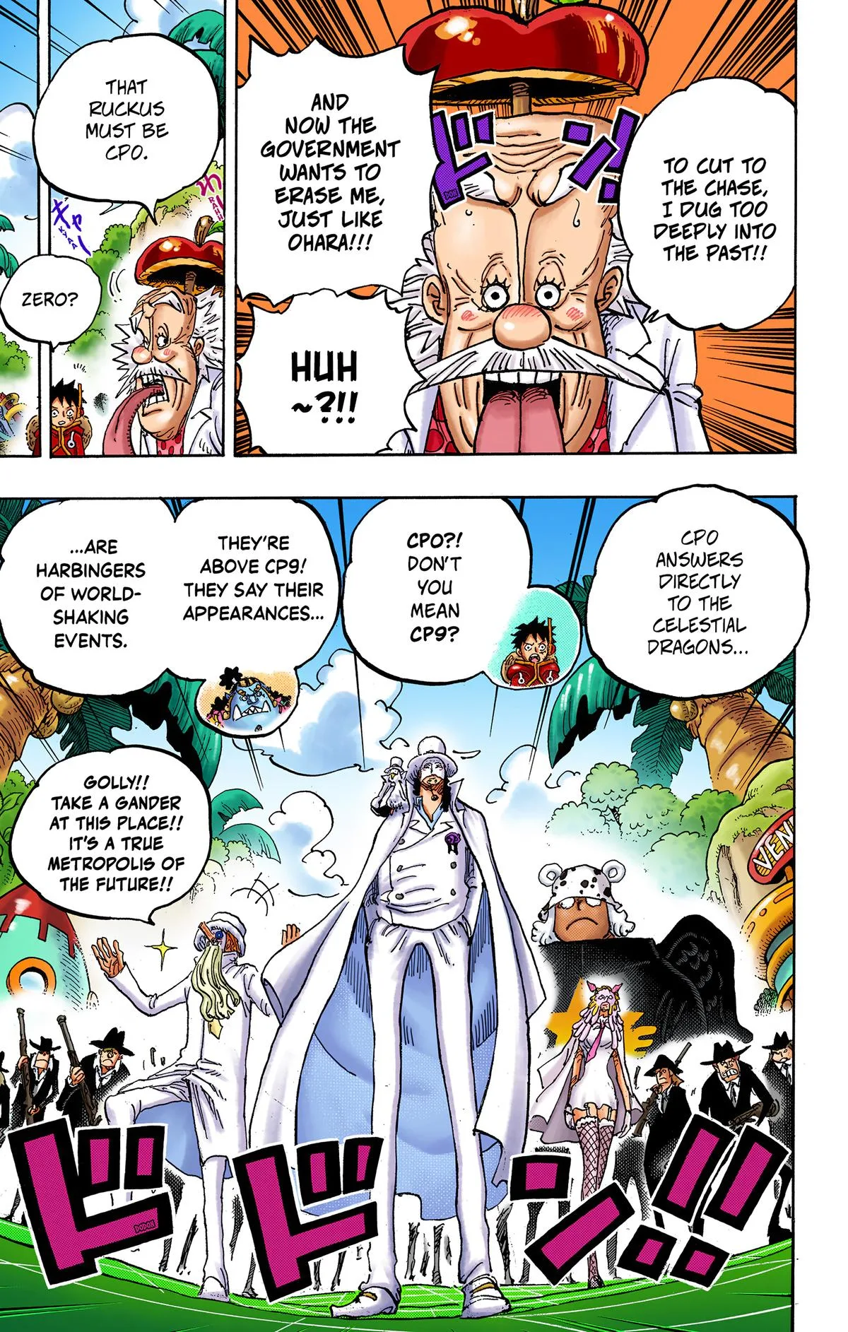 One Piece - Colored Chapter 1068 page 9