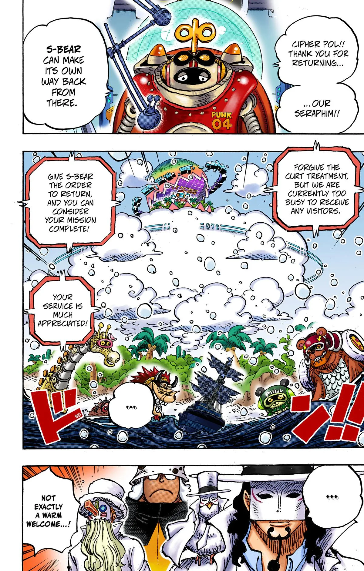 One Piece - Colored Chapter 1068 page 2