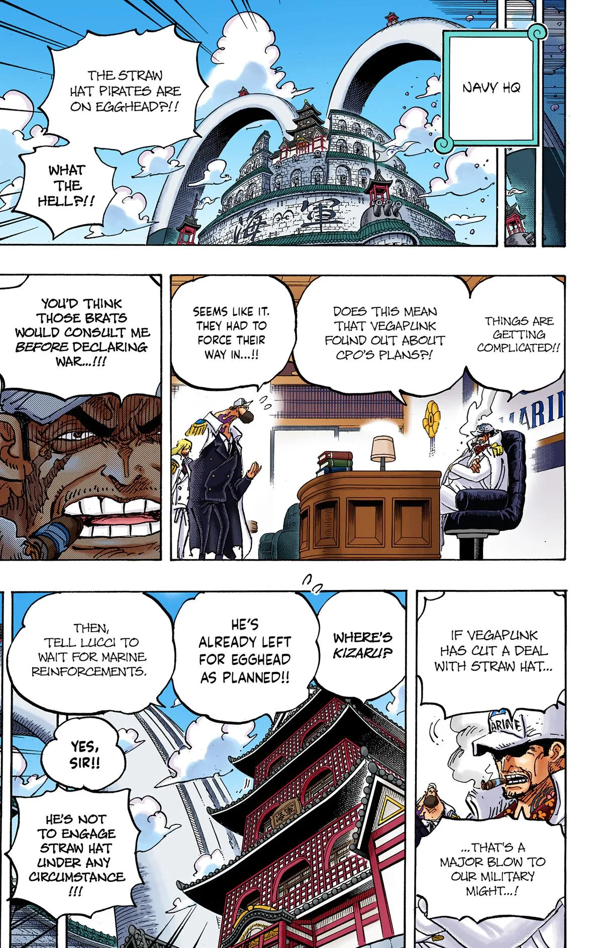 One Piece - Colored Chapter 1069 page 5