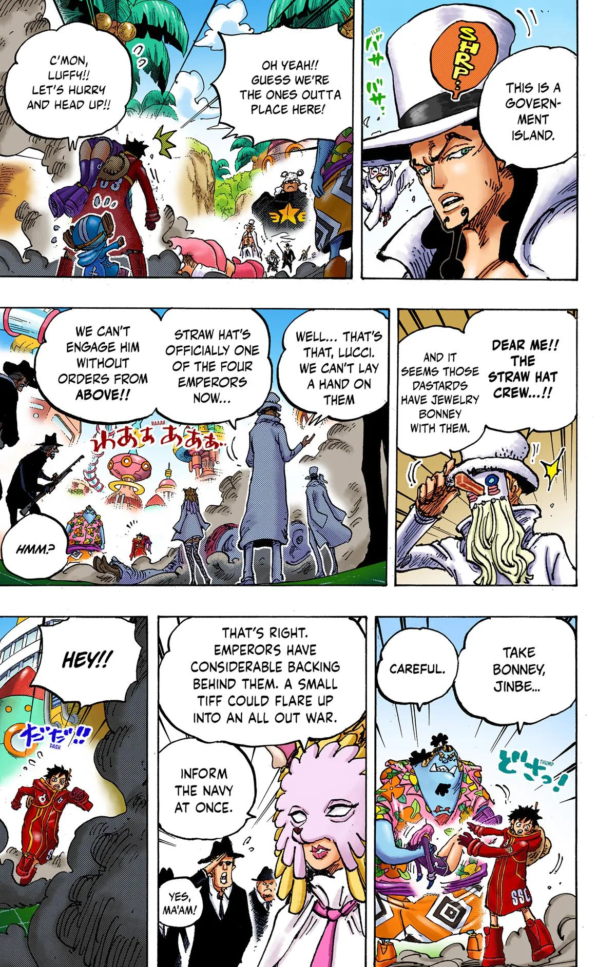 One Piece - Colored Chapter 1069 page 3