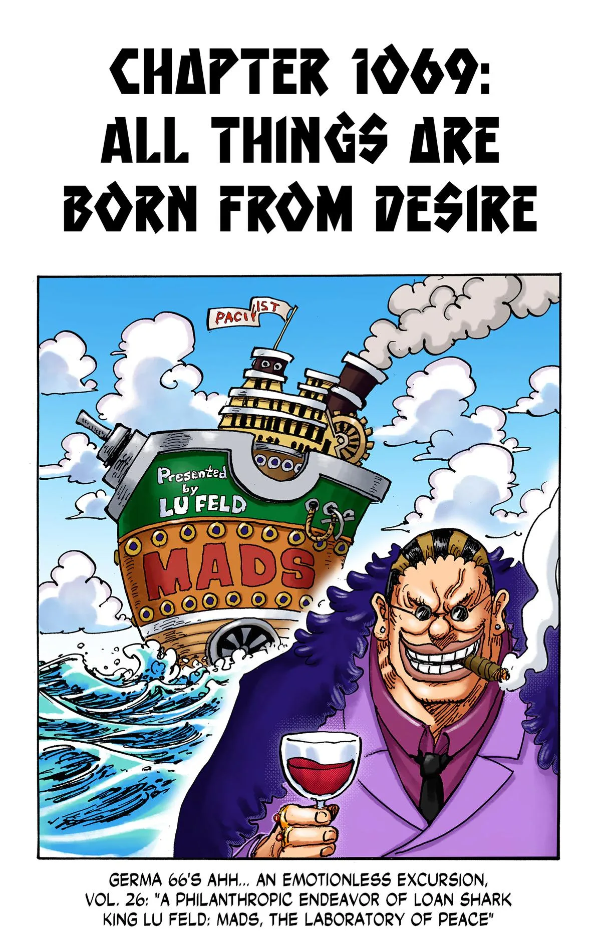 One Piece - Colored Chapter 1069 page 1