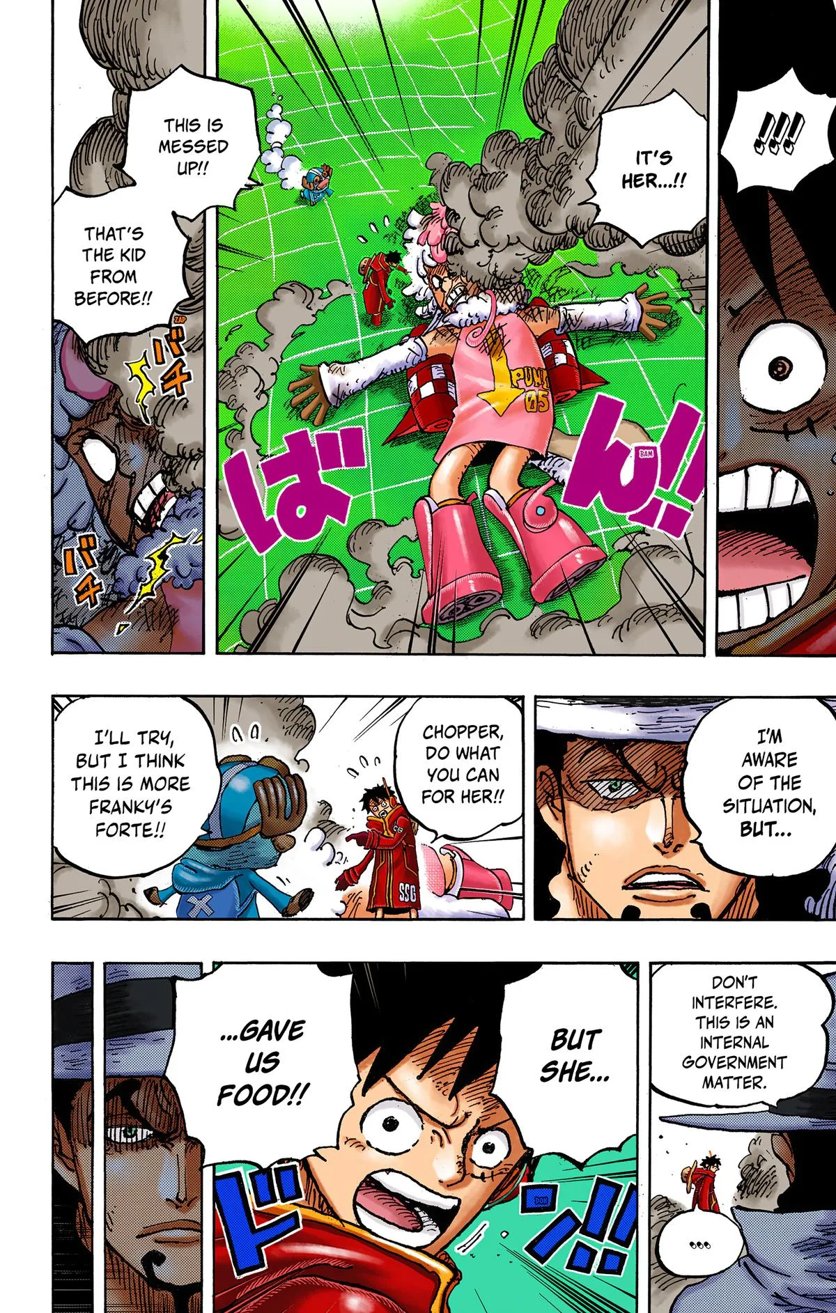 One Piece - Colored Chapter 1069 page 4