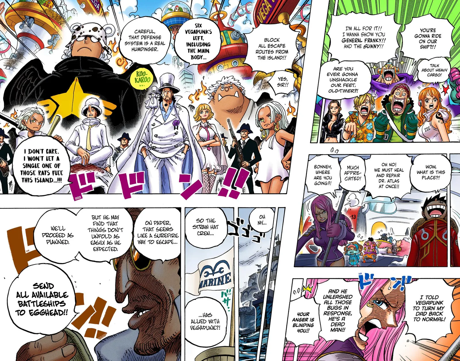 One Piece - Colored Chapter 1070 page 16