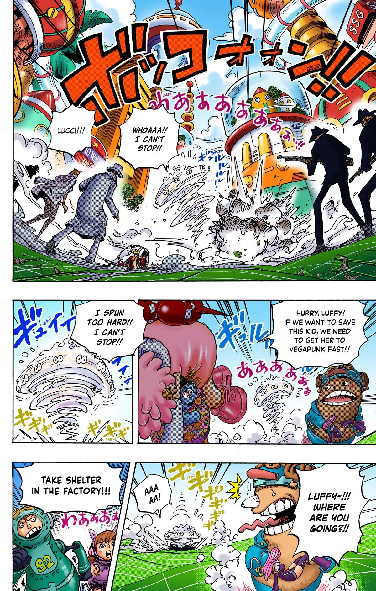 One Piece - Colored Chapter 1070 page 4