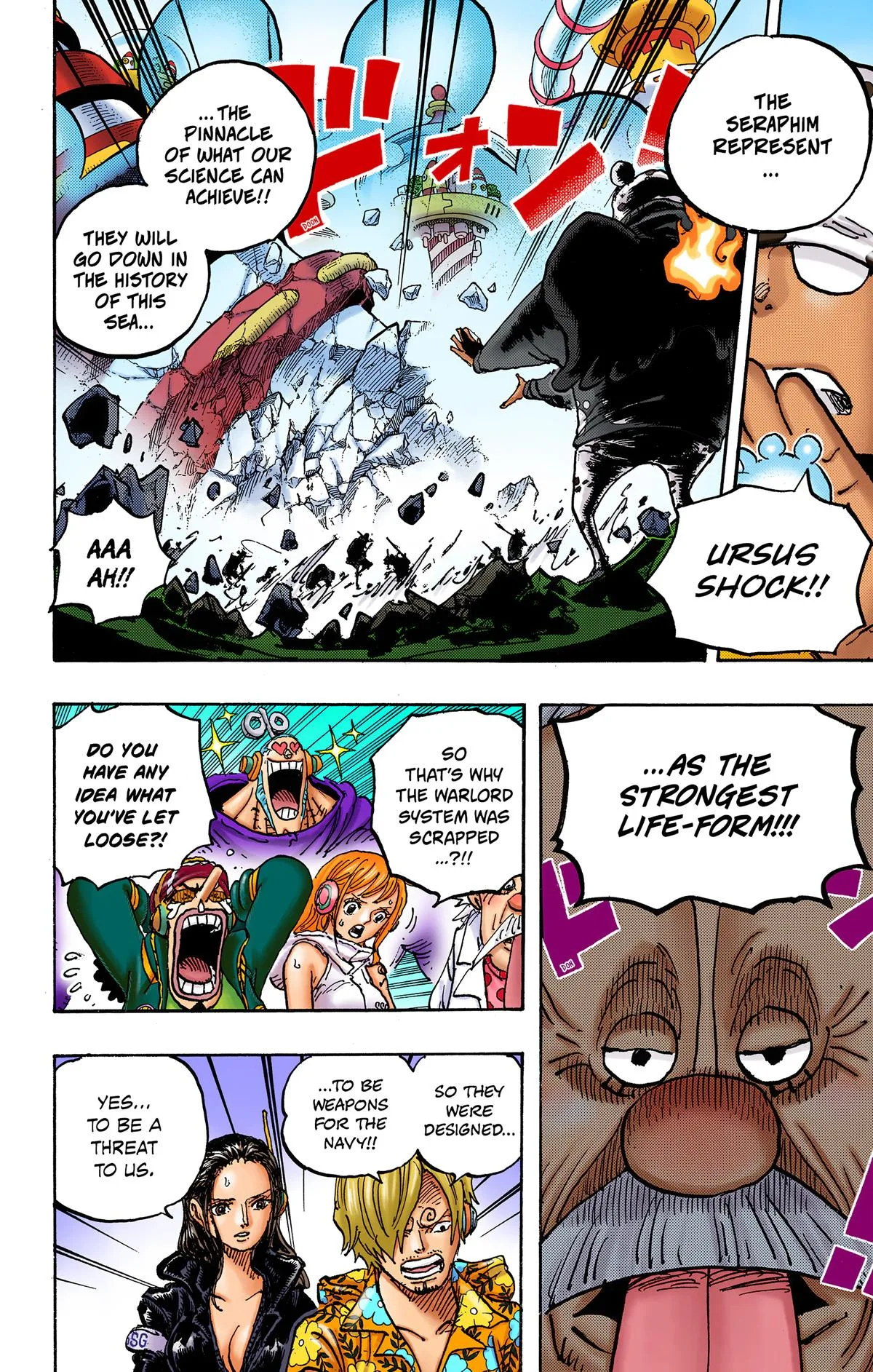 One Piece - Colored Chapter 1070 page 8