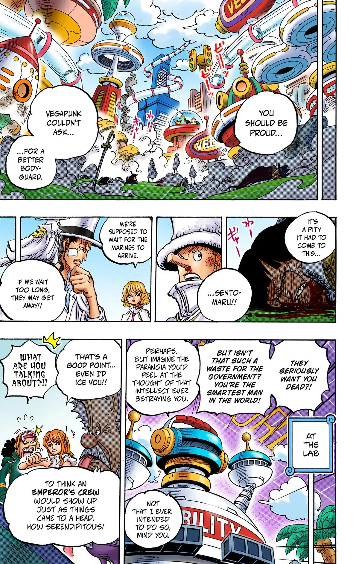 One Piece - Colored Chapter 1070 page 15