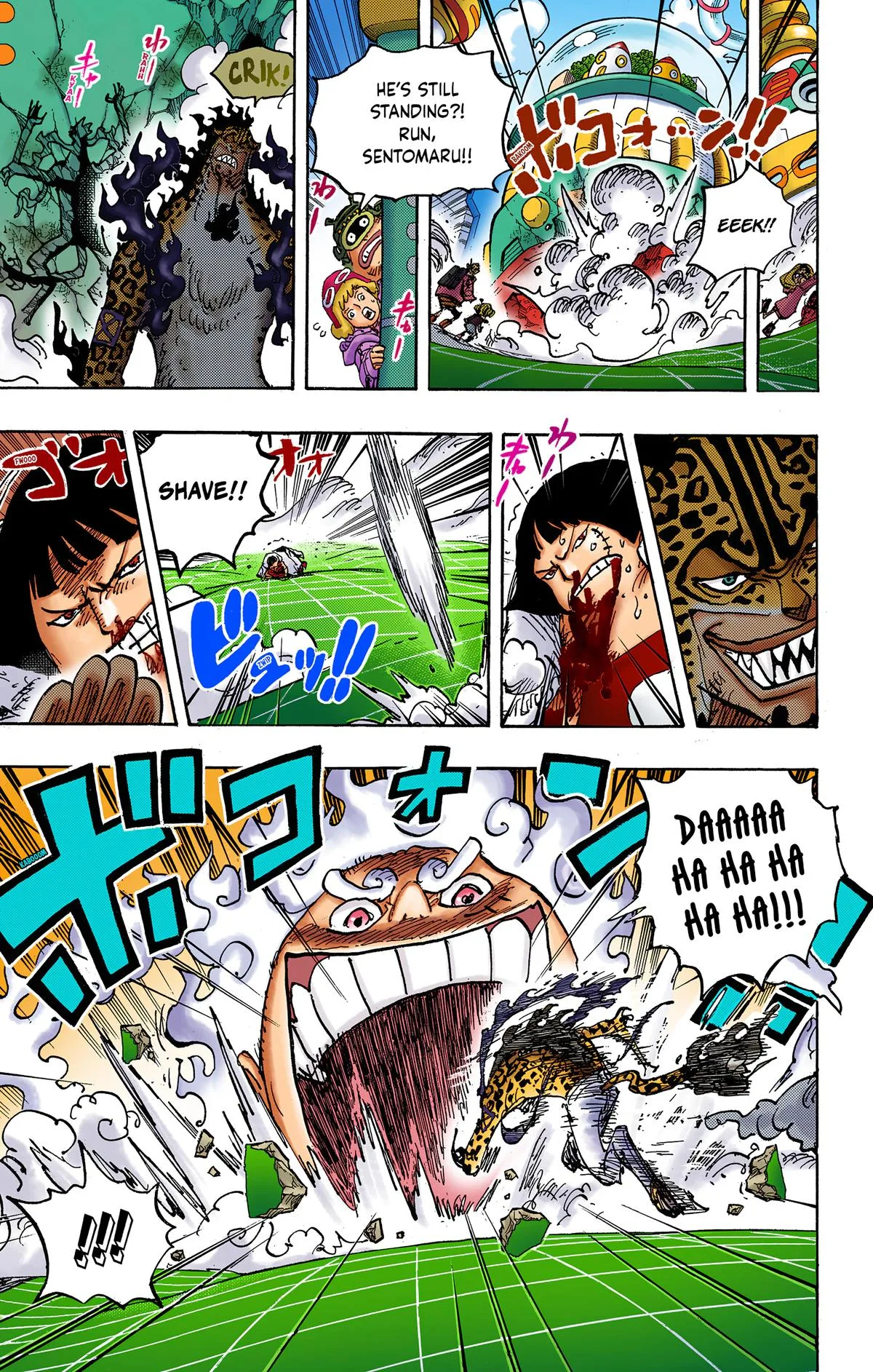 One Piece - Colored Chapter 1070 page 9