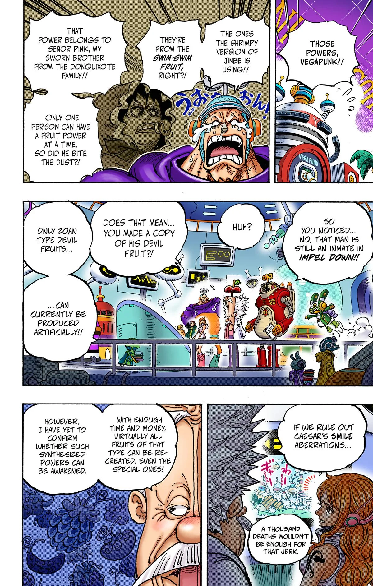 One Piece - Colored Chapter 1070 page 6