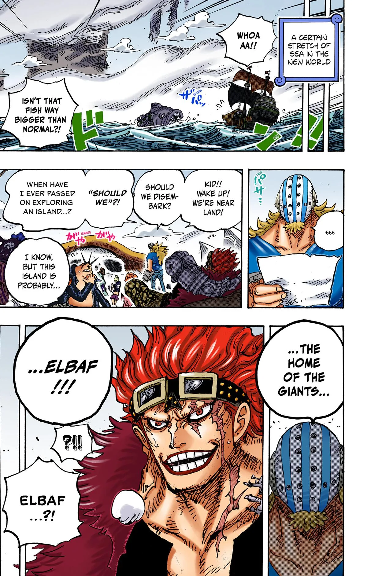 One Piece - Colored Chapter 1071 page 14