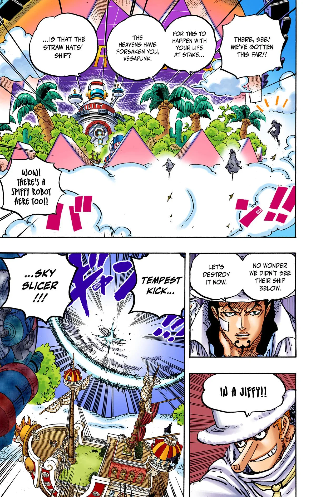 One Piece - Colored Chapter 1071 page 10