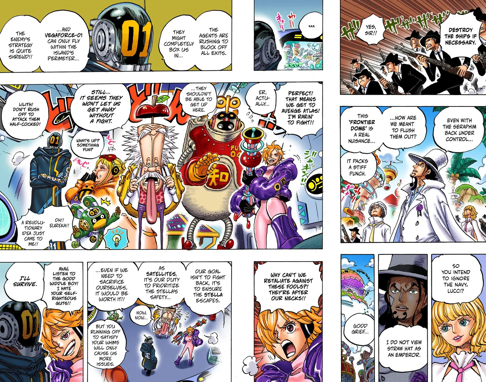 One Piece - Colored Chapter 1071 page 6
