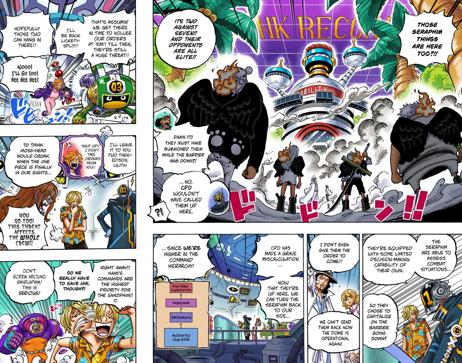 One Piece - Colored Chapter 1072 page 12