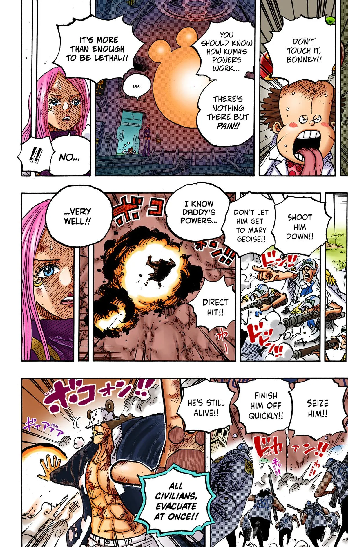 One Piece - Colored Chapter 1072 page 10