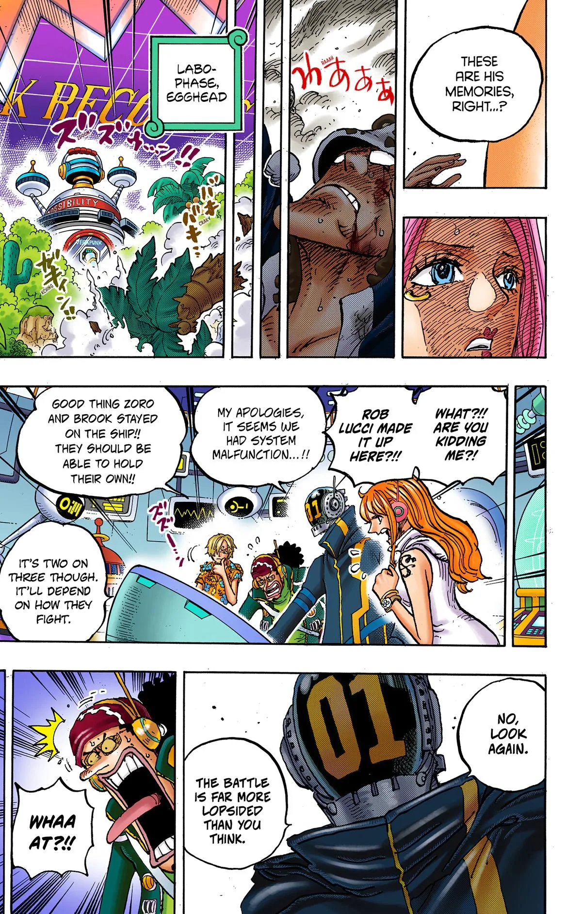 One Piece - Colored Chapter 1072 page 11