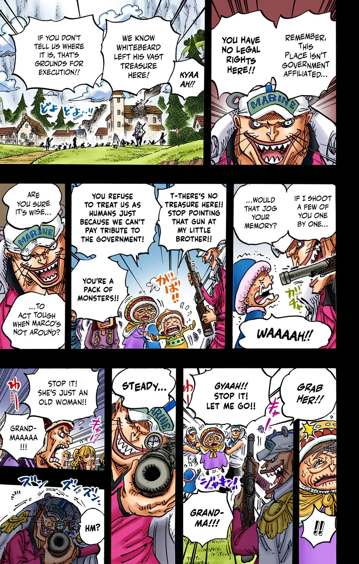 One Piece - Colored Chapter 1073 page 11