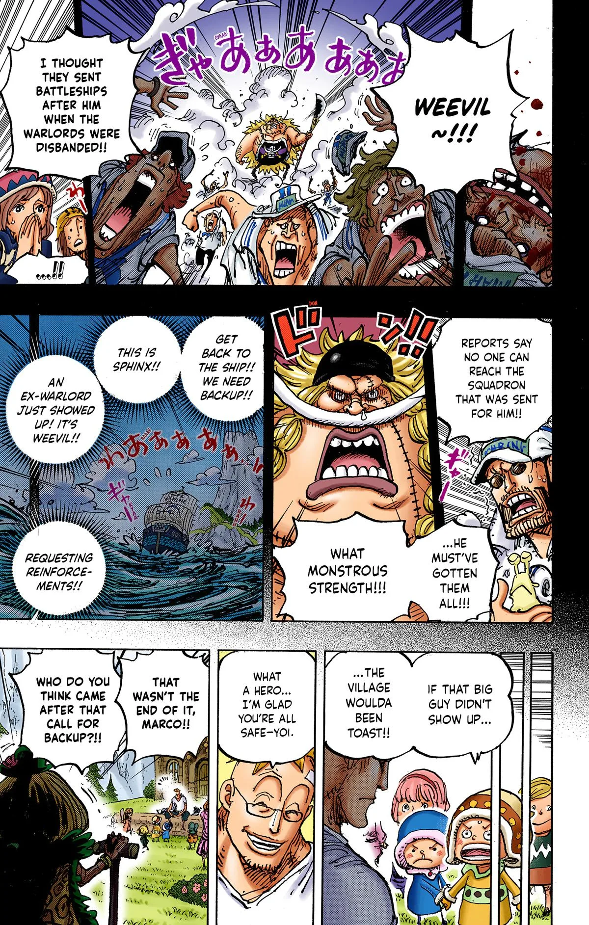 One Piece - Colored Chapter 1073 page 13