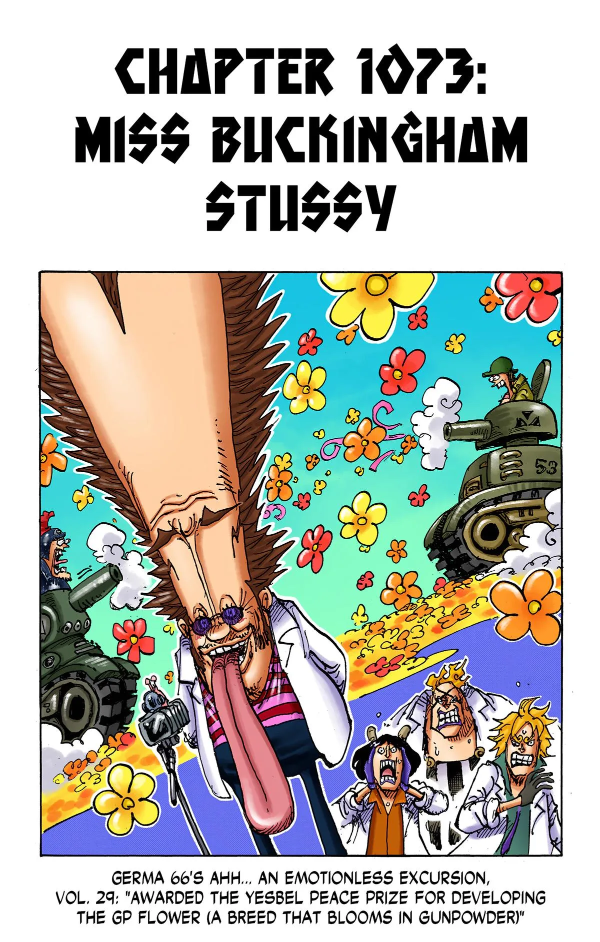 One Piece - Colored Chapter 1073 page 1