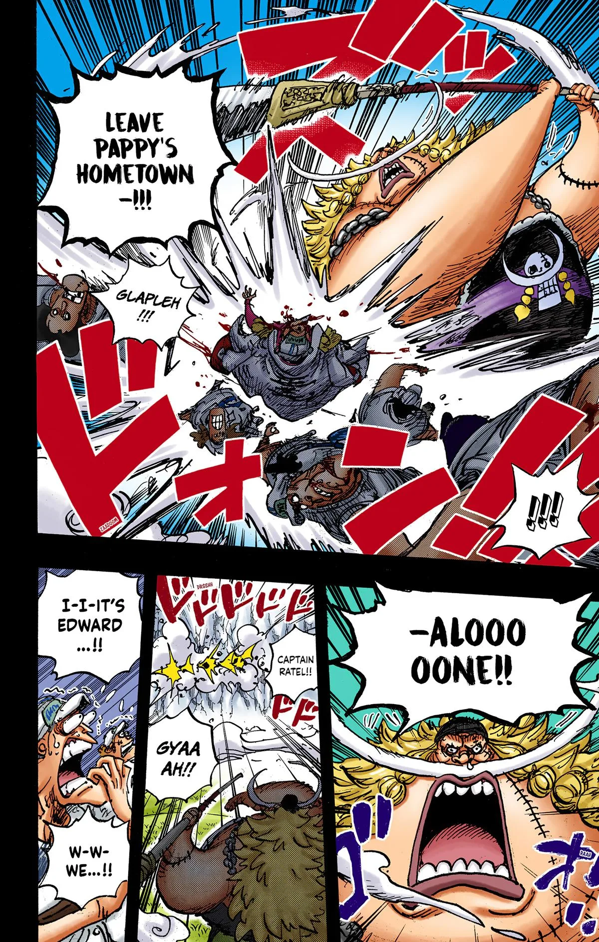 One Piece - Colored Chapter 1073 page 12