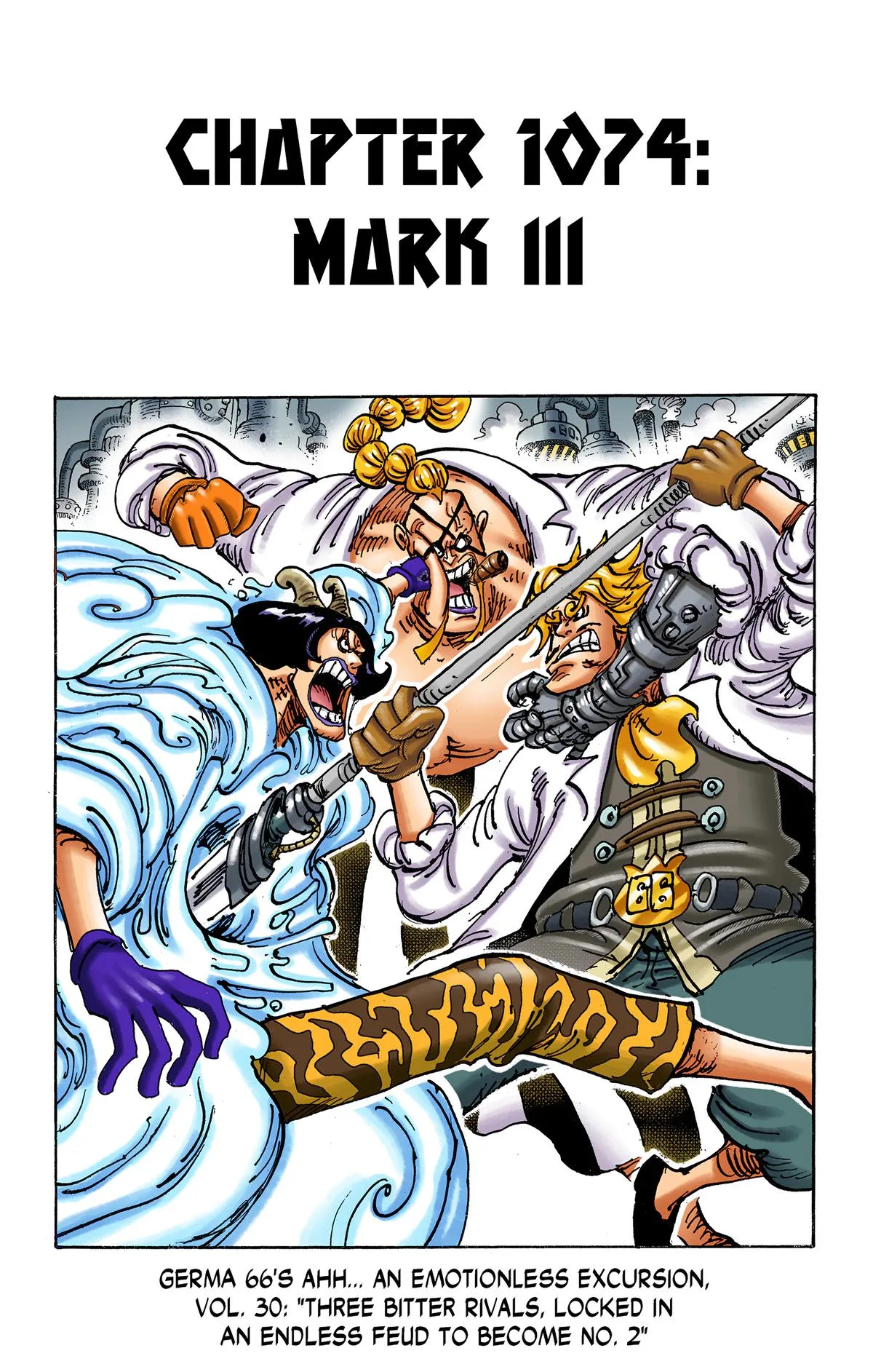 One Piece - Colored Chapter 1074 page 1