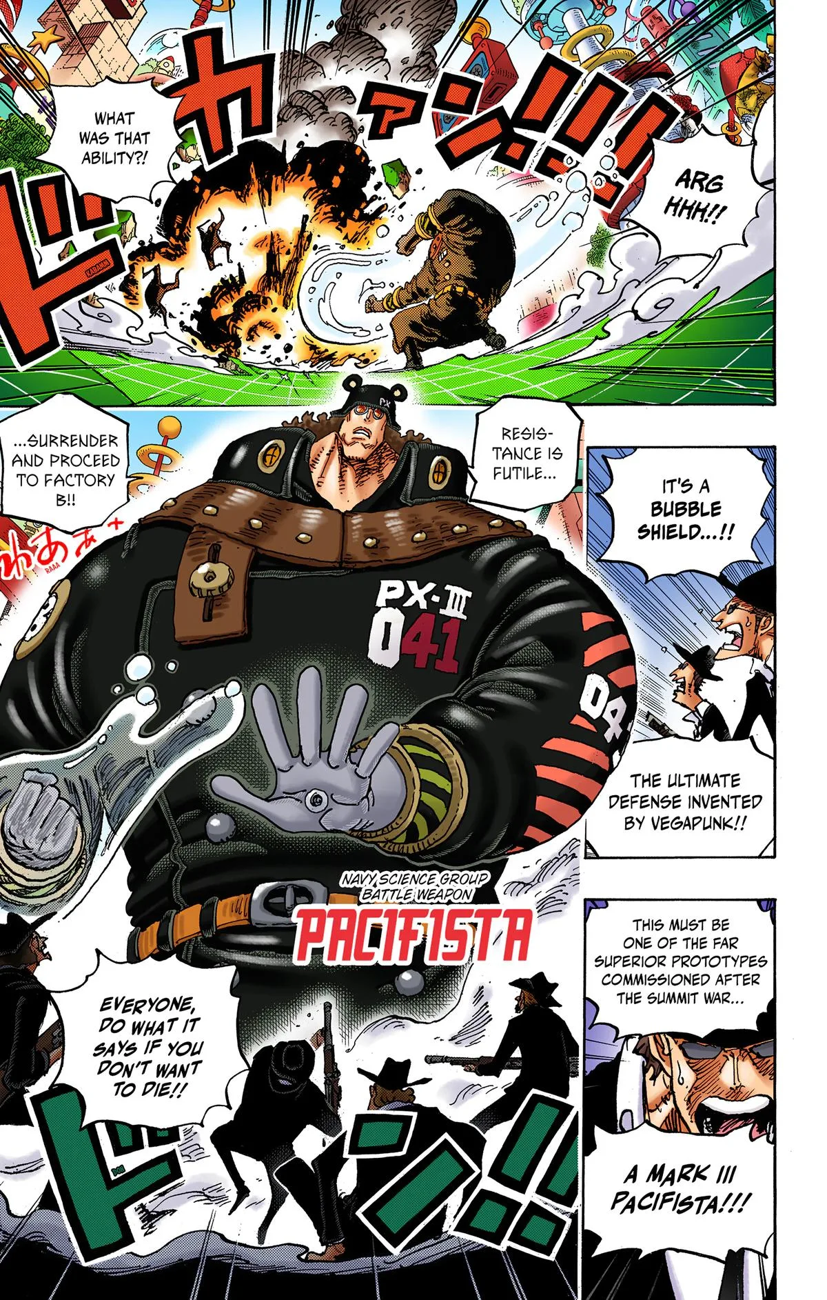 One Piece - Colored Chapter 1074 page 3
