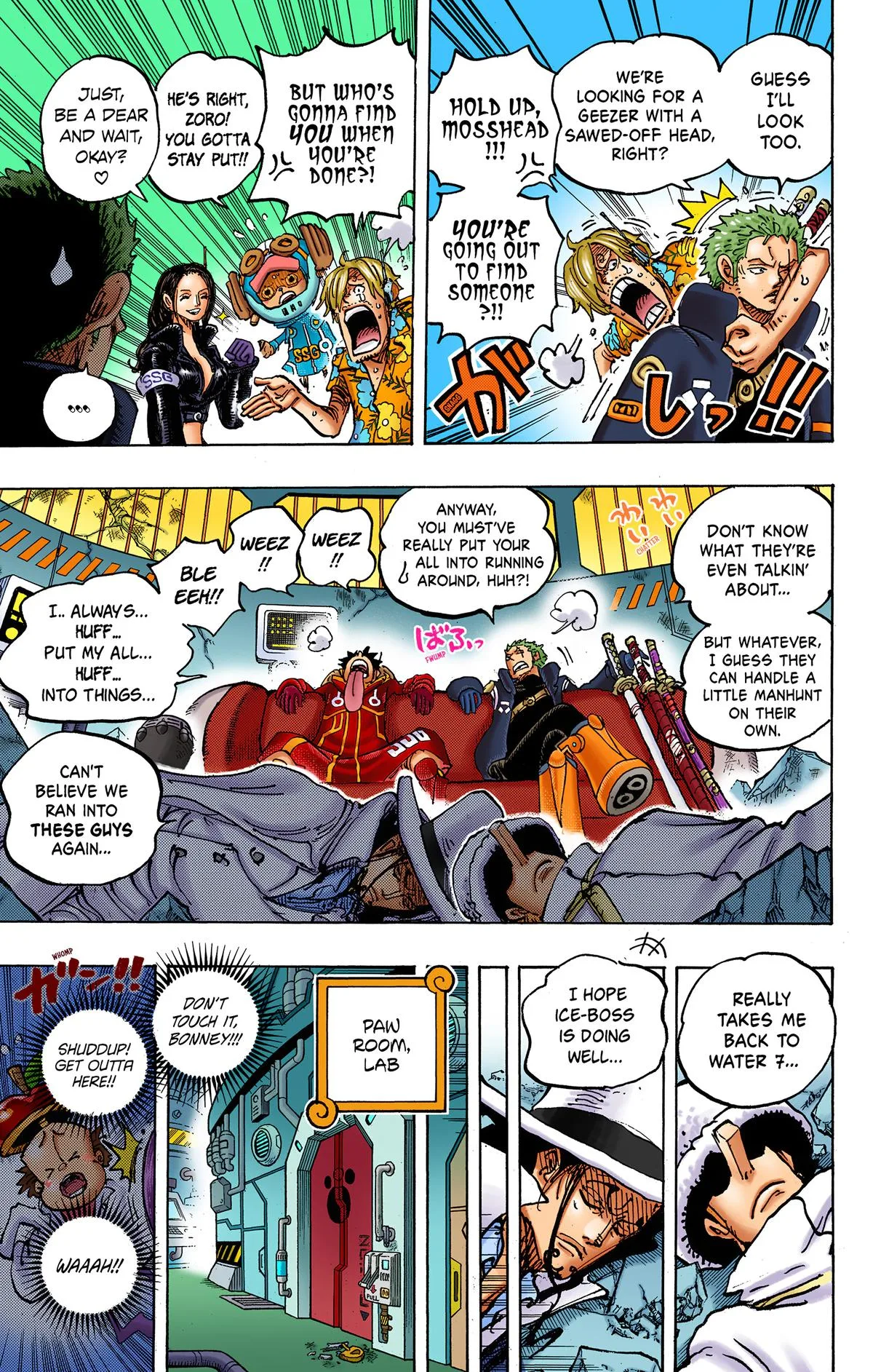 One Piece - Colored Chapter 1074 page 10