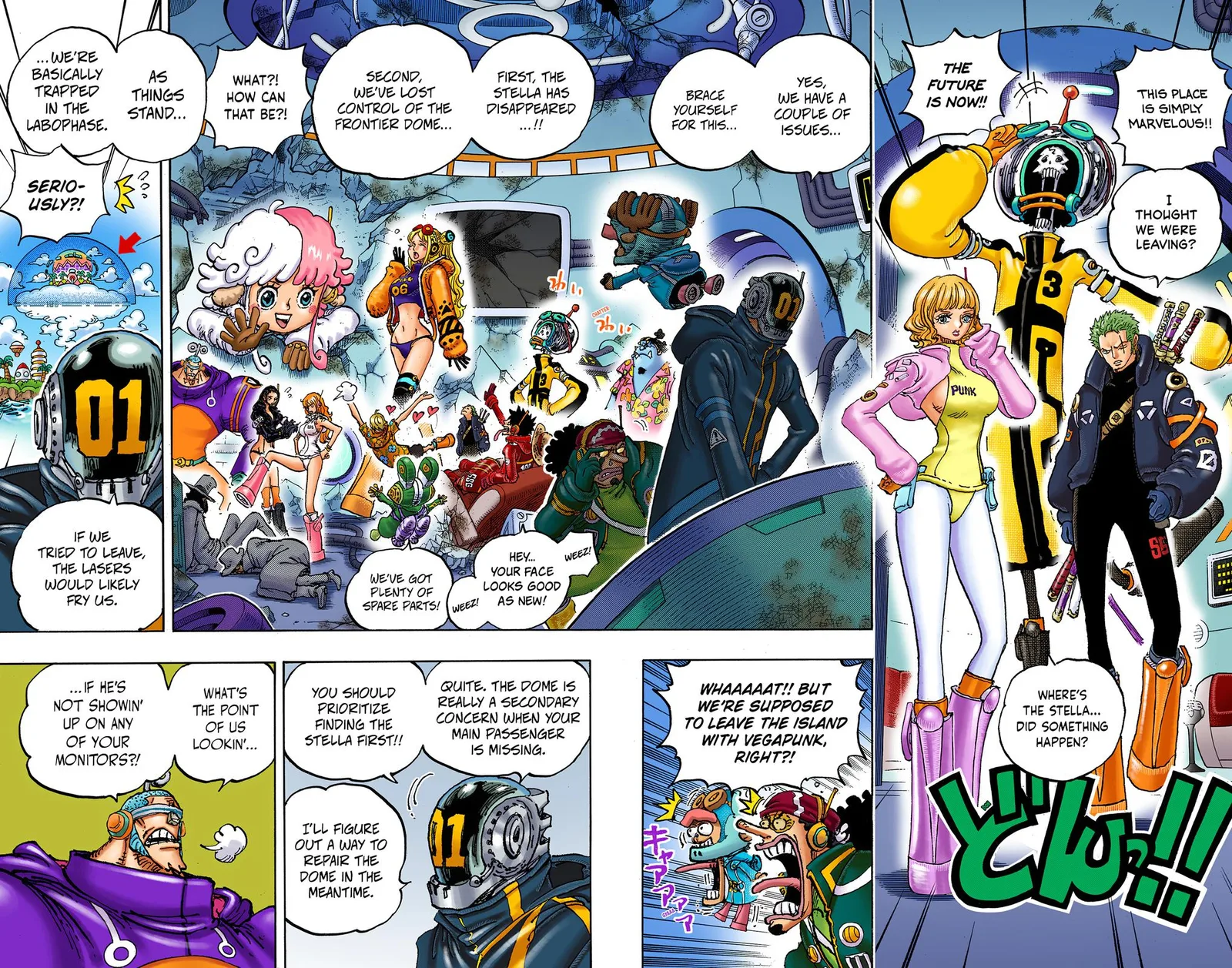 One Piece - Colored Chapter 1074 page 8