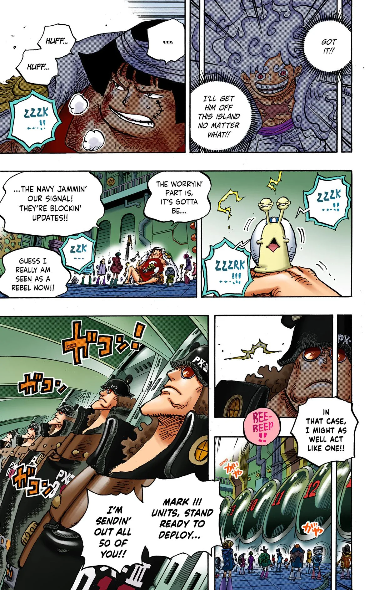 One Piece - Colored Chapter 1074 page 5