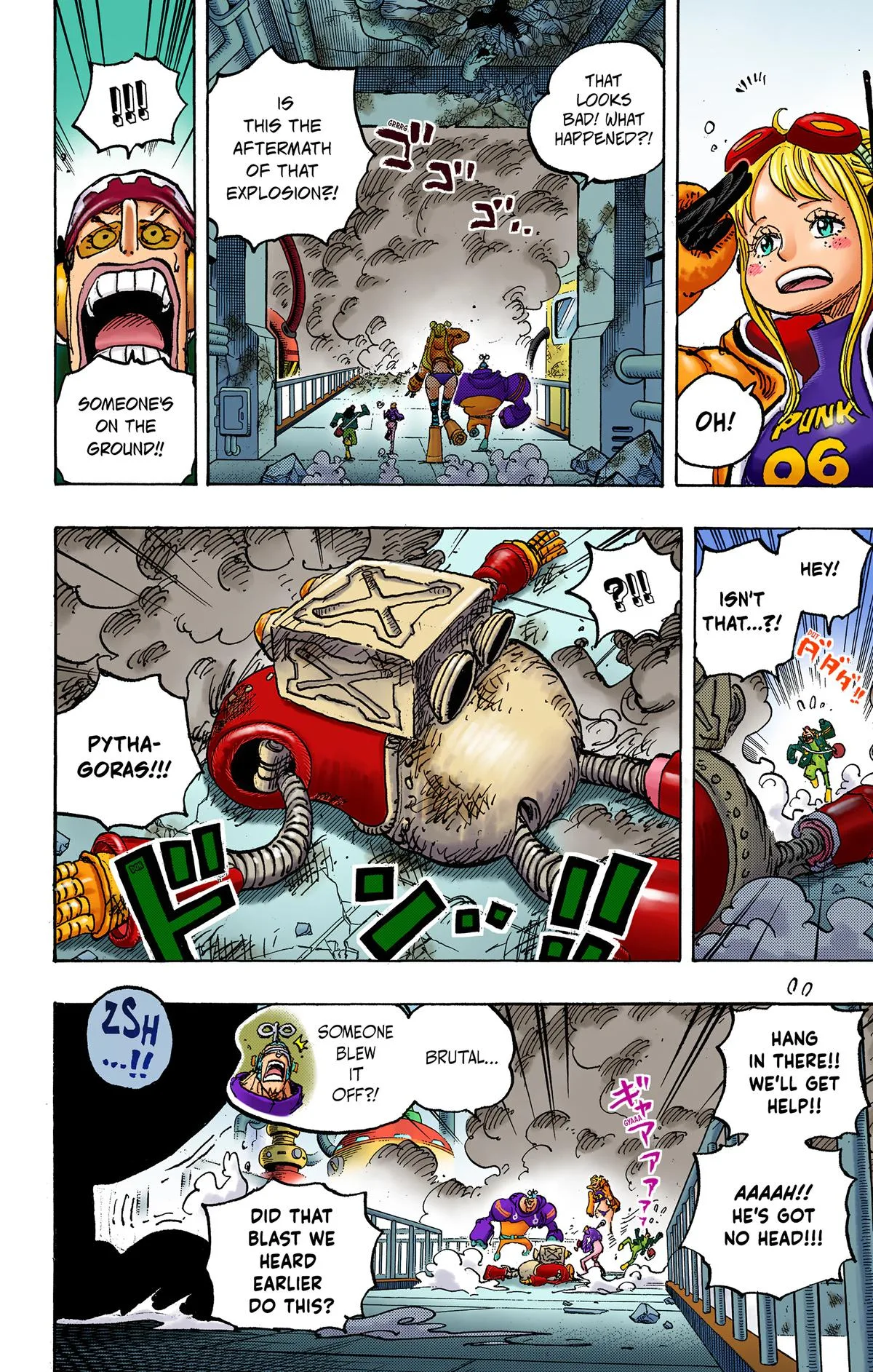 One Piece - Colored Chapter 1075 page 8