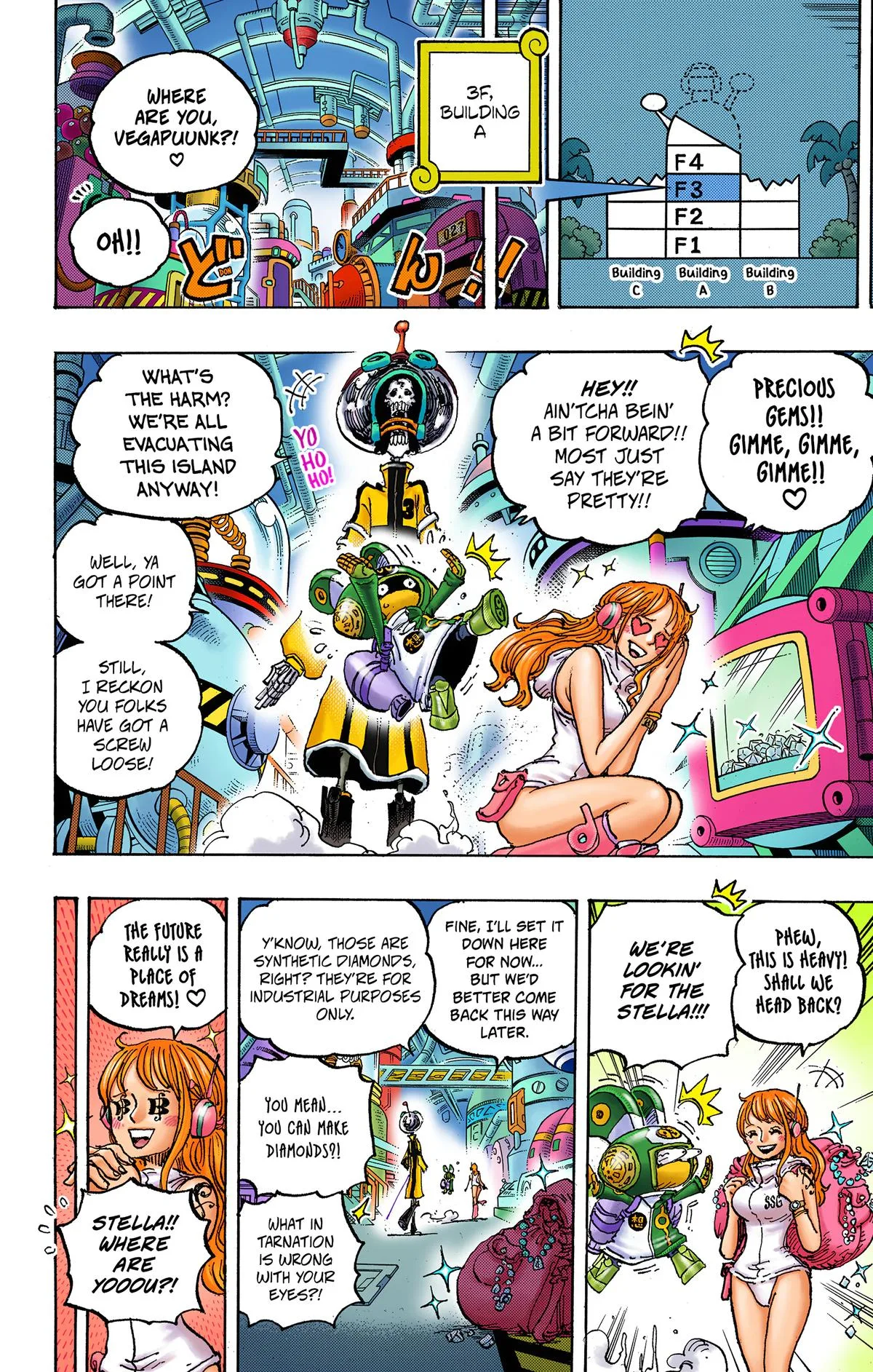 One Piece - Colored Chapter 1075 page 4