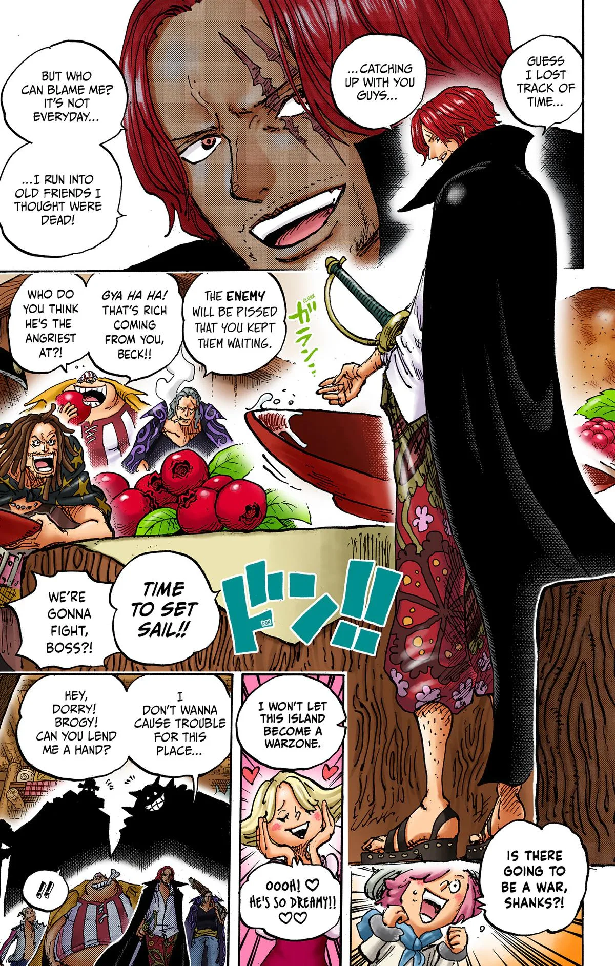 One Piece - Colored Chapter 1076 page 12