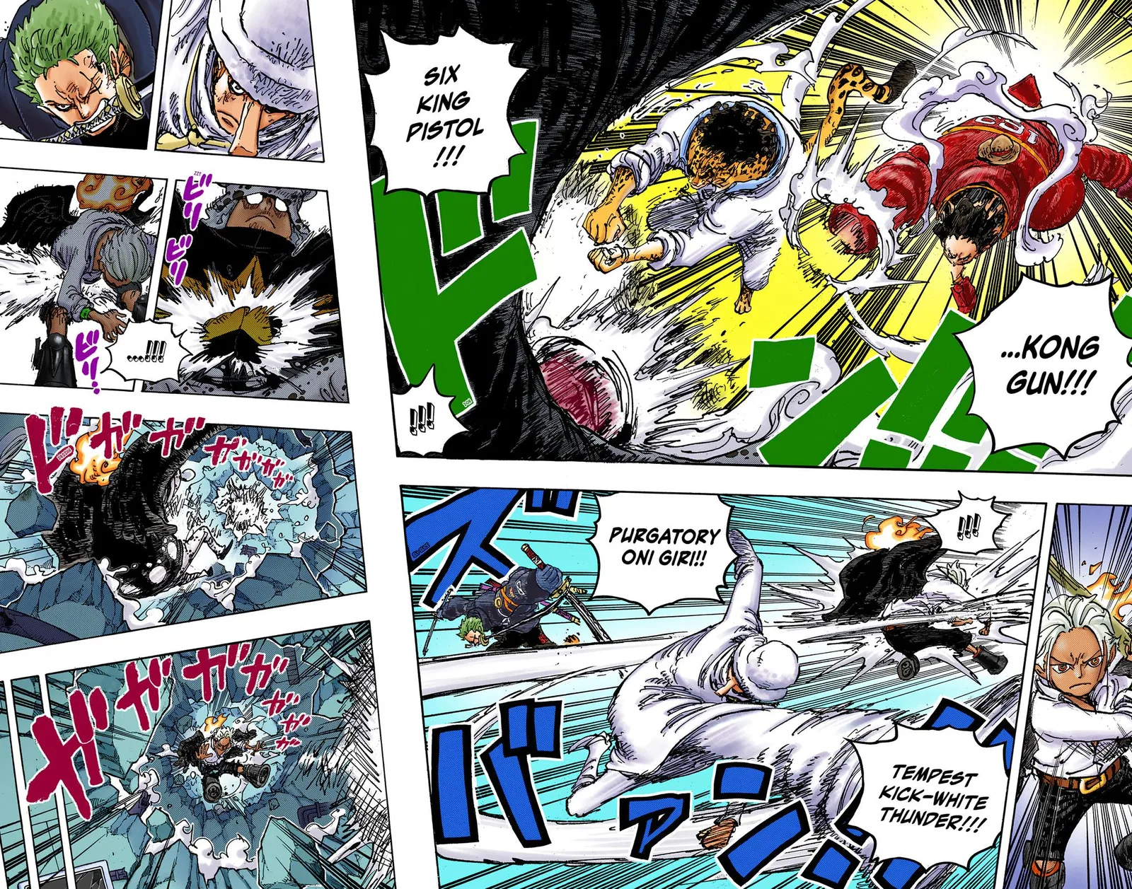 One Piece - Colored Chapter 1076 page 8