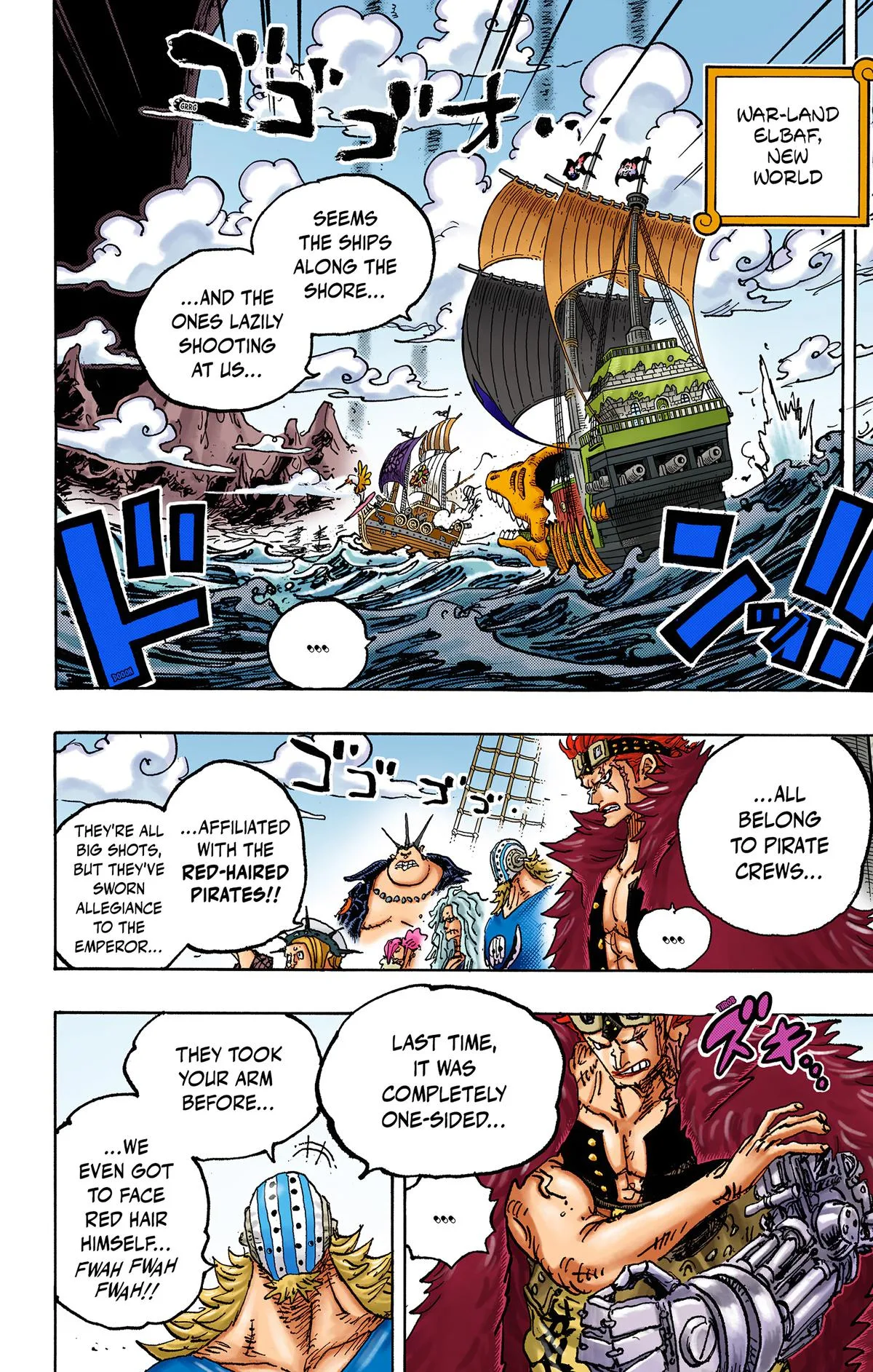 One Piece - Colored Chapter 1076 page 14