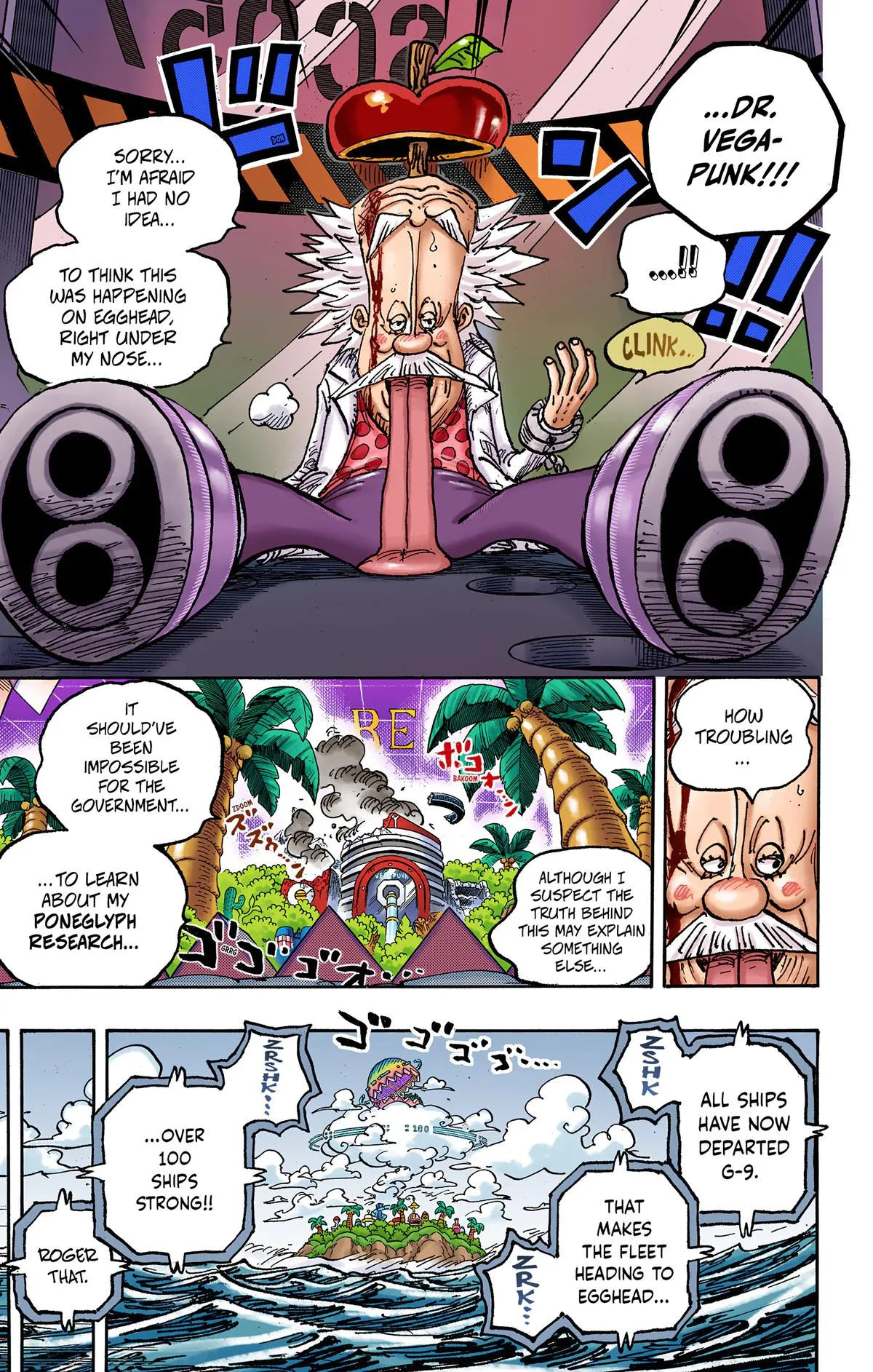 One Piece - Colored Chapter 1076 page 10