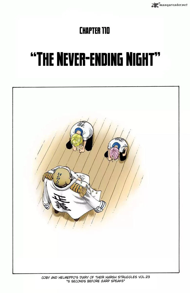One Piece - Colored Chapter 110 page 2
