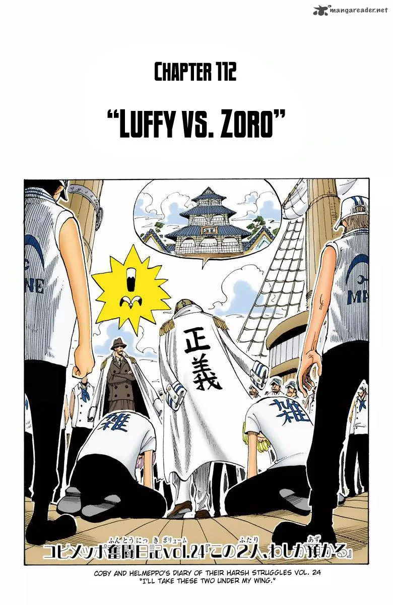 One Piece - Colored Chapter 112 page 1